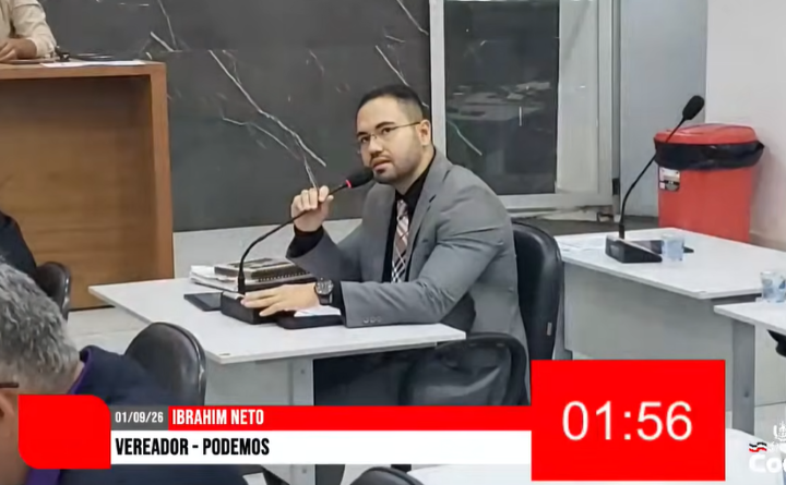 Ibrahim Neto apresenta Projeto de Lei e solicita melhorias na infraestrutura de Codó
