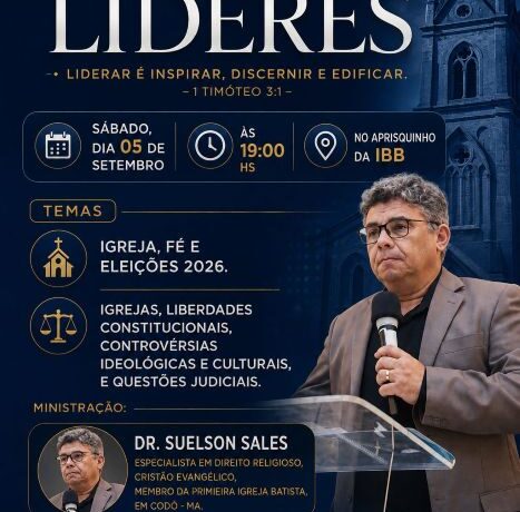 Encontro de Líderes reúne comunidade cristã para momento de aprendizado e reflexão em Bacabal